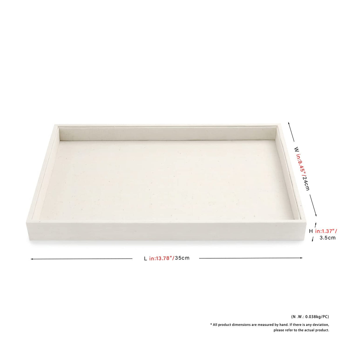 Oirlv Linen Jewelry Tray Jewelry Drawer Organizer Necklace - Oirlv Official Imagery - 4