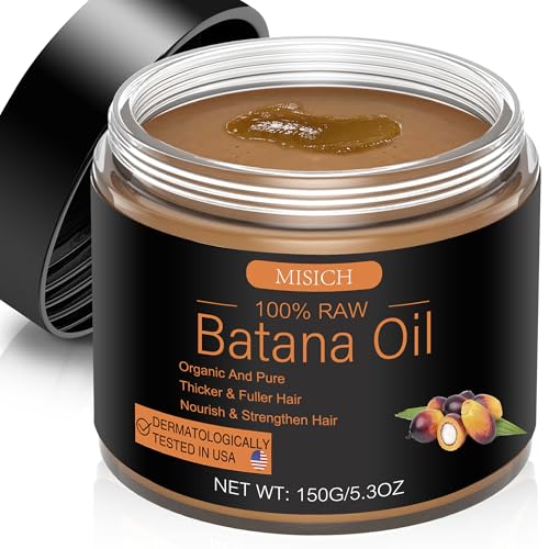 MISICH Raw Batana Oil for Hair Growth, 100% Natural Pure Botana Oil Paste from - MISICH Official Product View 1