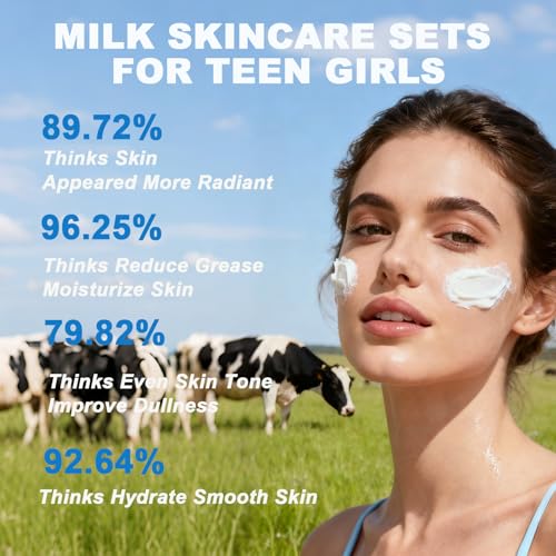 Milk Skin Care for Kids Teens Birthday Christmas Gifts - Girls - Product Imagery