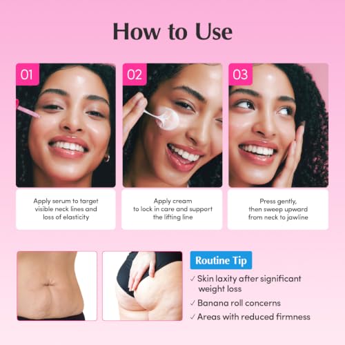 EQQUALBERRY NAD+ Peptide Boosting Serum & Cream Duo | Pink Cre... - Product Imagery