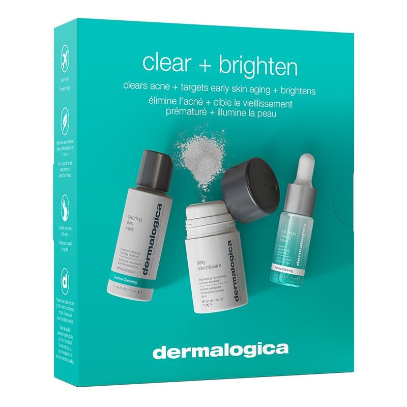 Dermalogica Clear and Brighten Kit Travel Size - Premium Selection Official Imagery - 1