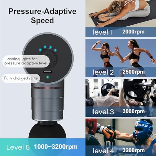 arboleaf Hot and Cold Massage Gun Deep Tissue, Percussion Muscle - Product Imagery
