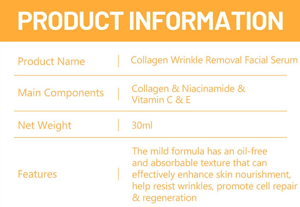 DISAAR BEAUTY Collagen Facial Serum Vitamin E Tighten Pores 30ml - DISAAR Beauty