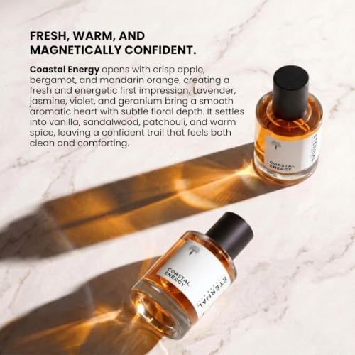 Coastal Energy Unisex Perfume for women Long Lasting Perfume Oil - Product Imagery