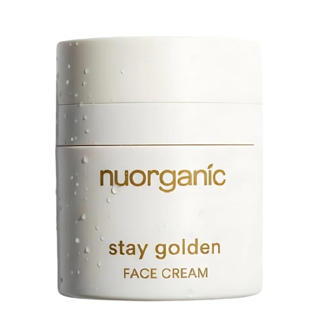 24k Gold Firming Face Cream Tightening Moisturizer for Face - NuOrganic Cosmetics Official Imagery - 2