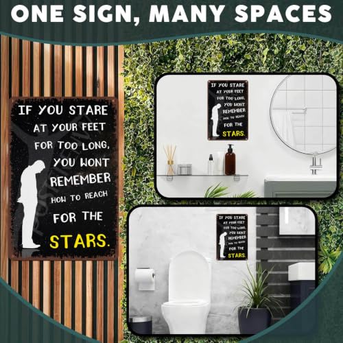 8x12 Inch Aluminum Metal Sign, Inspirational Wall Art Decor, - Product Imagery