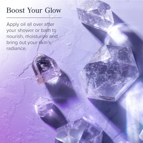 HERITAGE STORE Aura Glow Rose Body Oil, 8 fl oz - Product Imagery
