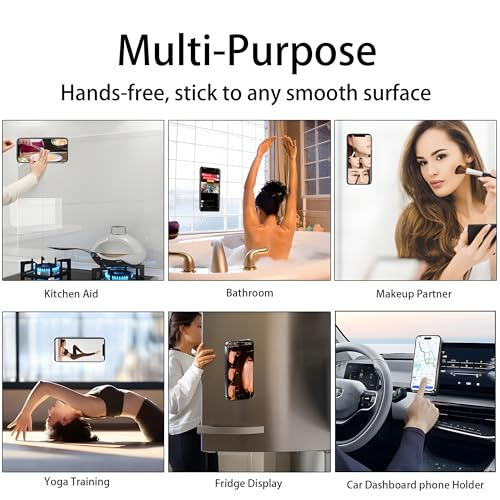 Silicone Double-Sided Suction Cup Phone Mount - - Product Imagery