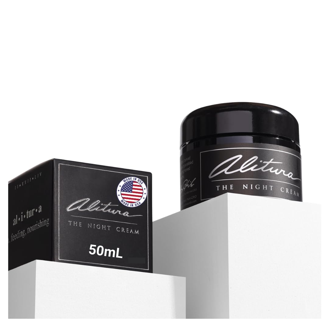 Alitura Hyaluronic Acid Night Cream, Anti-Aging Face - Product Imagery