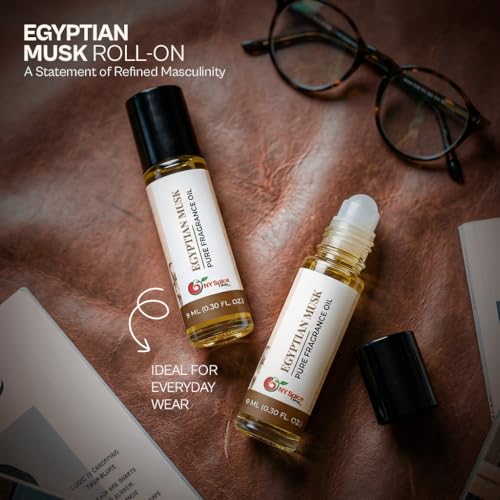 NY Spice Shop Egyptian Musk Fragrance – Pack of 1 Soft Floral - Product Imagery