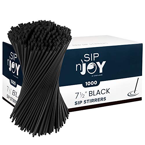 Crystalware, Plastic Stir Straw, Sip Stirrer, For Coffee and - Product Imagery