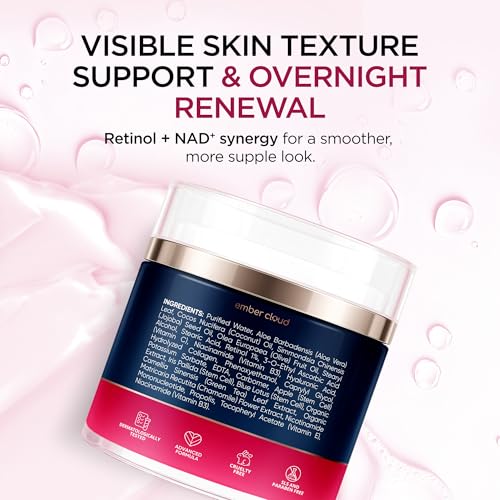 Retinol & Collagen Face Cream with Hyaluronic Acid 1.7 Oz - Product Imagery