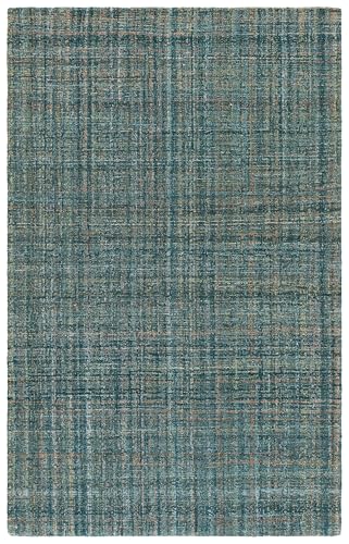 SAFAVIEH Area Rug 4x6 - Abstract Collection - Aqua & Green, - Product Imagery