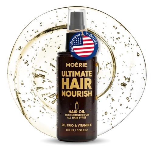 Moerie Ultimate Hair Oil for frizzy dry and damaged Hair - Moerie Official Imagery - 1