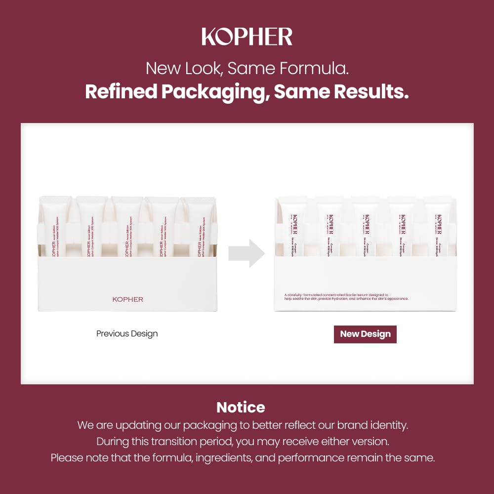 KOPHER Melder SOS Serum, Hydrating Facial Serum, 10-Growth - Kopher
