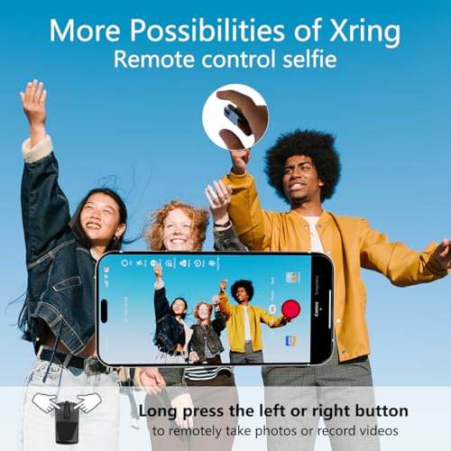 Remote Control for TikTok,Air Finger Ring Mouse with Touchpad, - Product Imagery