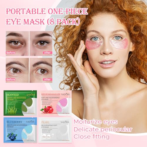 Gifts for Women Face Mask Skin Care Set 36 Pcs Teens Girl Gifts - Product Imagery