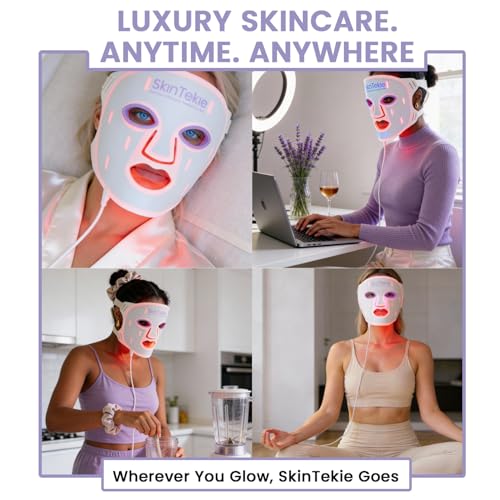 Red Light Therapy Mask for Face 2026, Gifts for Women Mom Wife, - Product Imagery