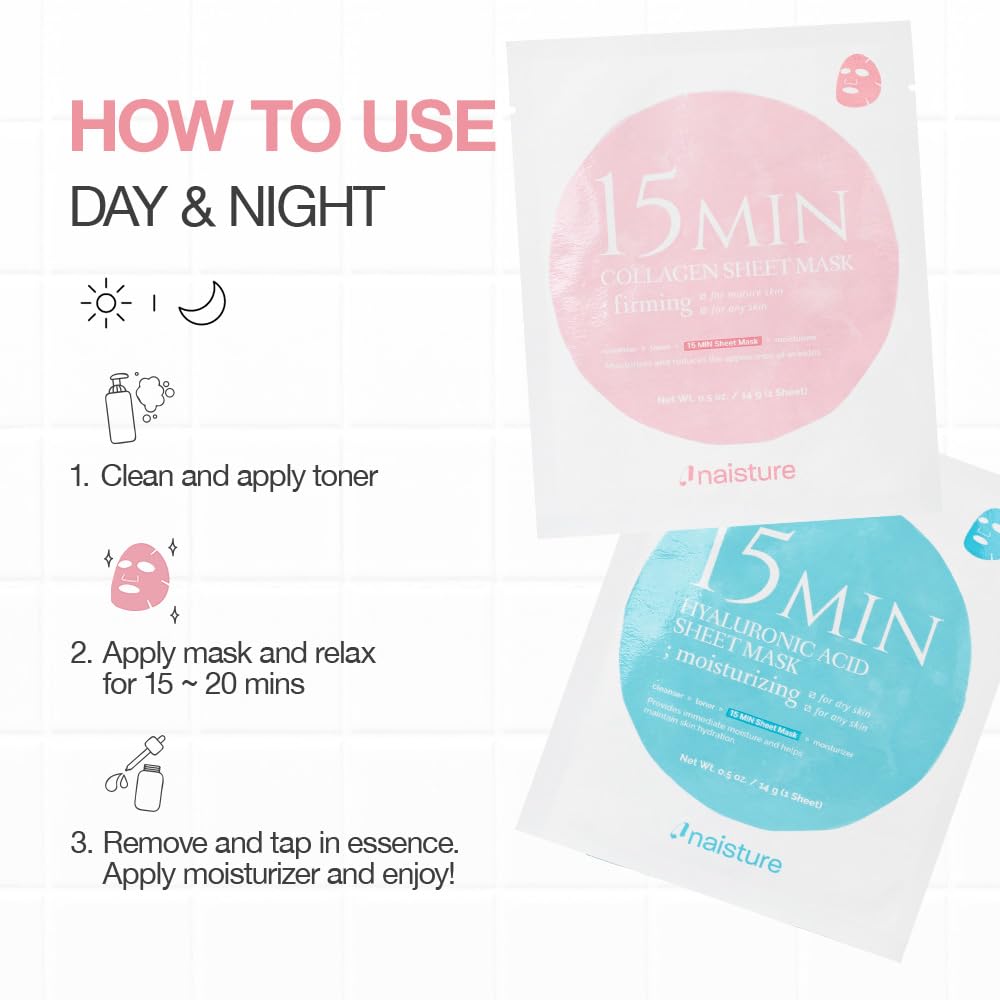 15 Min Pamper Me Kit Korean Spa Skincare Gift Set for Women-Head - Naisture