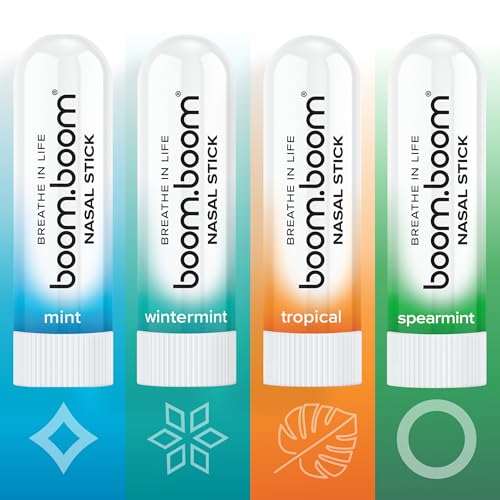 BoomBoom Nasal Stick | Vapor Flow Technology | Cool Refreshing - Product Imagery