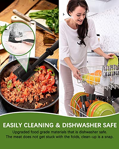 Upgrade Meat Chopper Hamburger Masher Ground Beef Smasher - Product Imagery