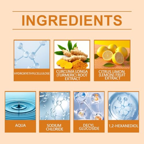 Turmeric Lemon Body Exfoliating Scrub, Gentle Moisturizing Skin - Product Imagery