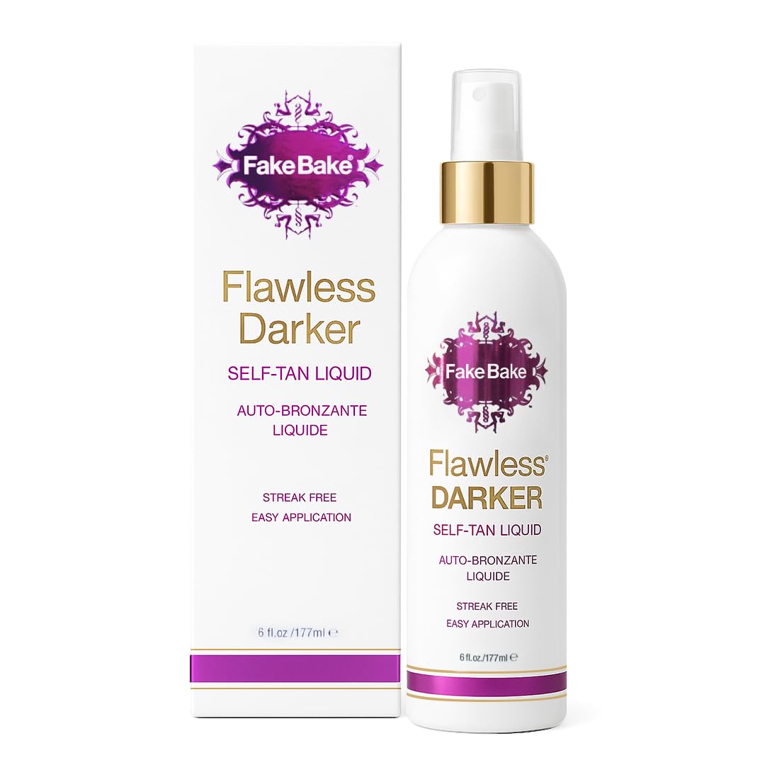 Fake Bake Flawless Self Tanner Liquid | Long Lasting Fake Tan | 6 Oz - Fake Bake Official Product View 2