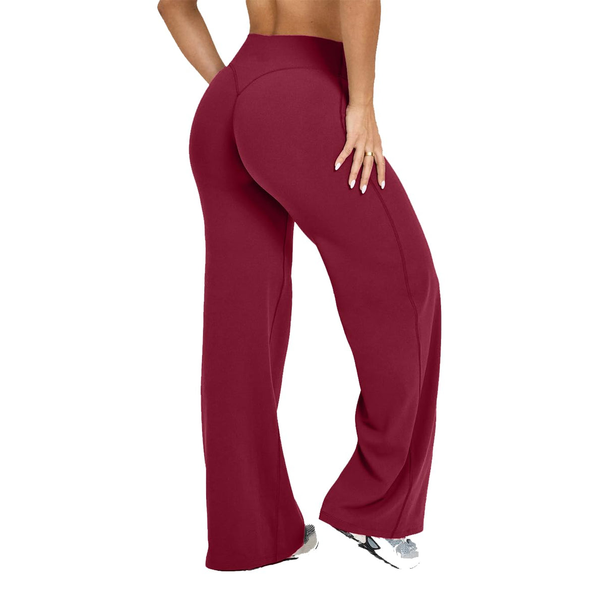 SoftMotion Straight Leg Bottoms Women Workout Leggings - TRYTO Official Imagery - 6