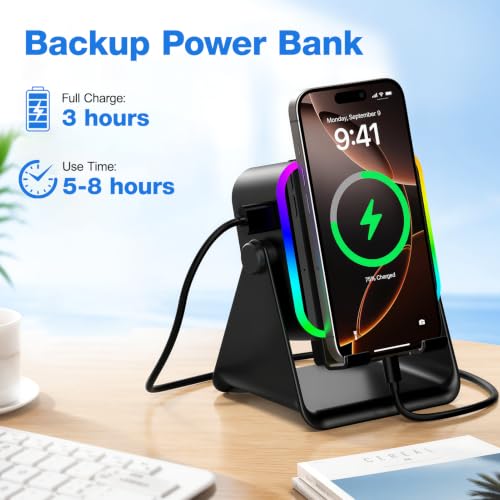TARKARI Wireless Induction Speaker, Bluetooth Speaker, Phone - Product Imagery