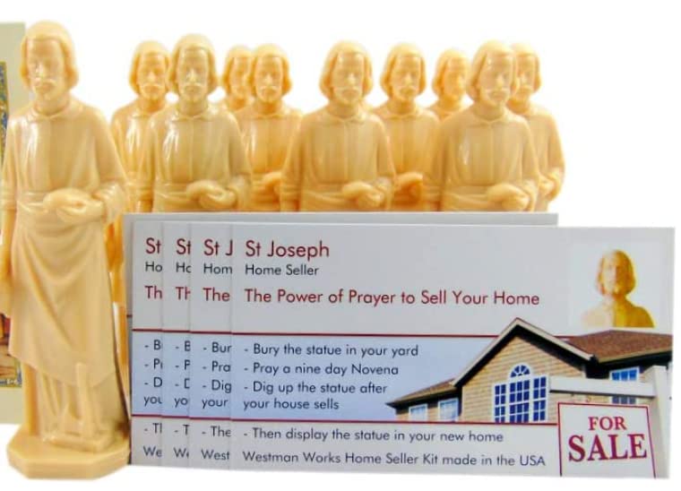 Westmon Works St Joseph Statue for Selling Homes Bulk Lot Real - Product Imagery