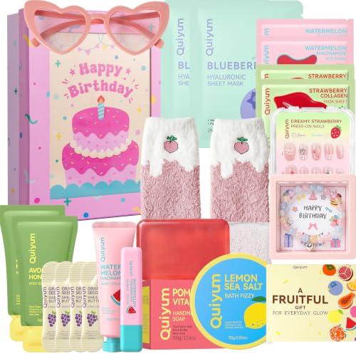 Fruit Skincare Birthday Gift Set for Teenage Girls & Women, - Product Imagery