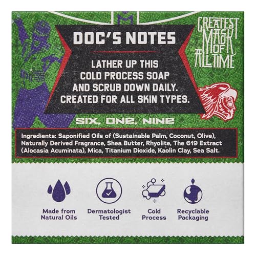 Dr. Squatch WWE Collection - Natural 4 Soap, 2 Deodorant Gift - Product Imagery