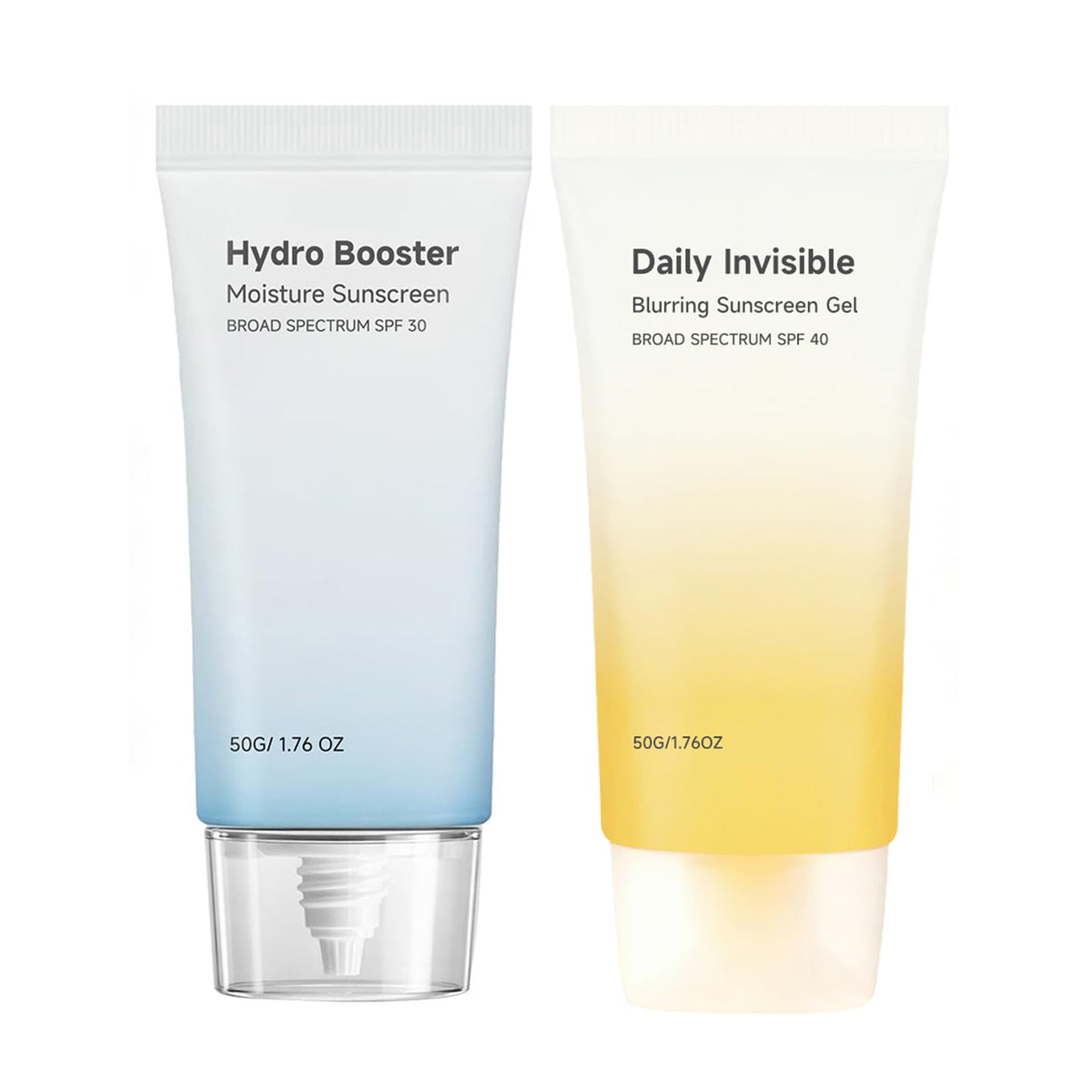 Sunscreen Duo SPF 30 Invisible Blurring Gel Moisture Cream 2 - Fkrhzbt Official Imagery - 2