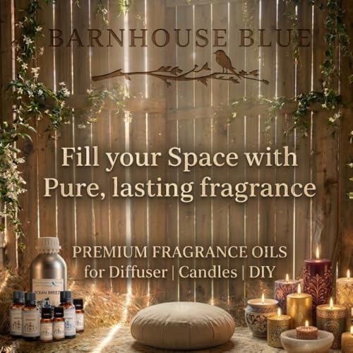 Barnhouse Blue Mermaid 10mL Premium Fragrance Oil - for Candle, - Product Imagery