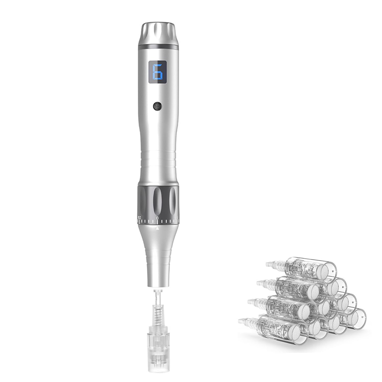Derma Roller Pen 0 25mm Microneedling Pen for Hair Face - TrDLam Official Imagery - 2