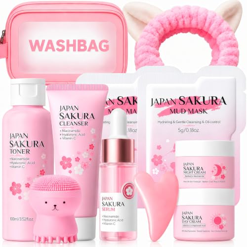 Sakura Skin Care Set for Kids Girls Birthday Christmas Gifts - Vienflona Official Imagery - 1