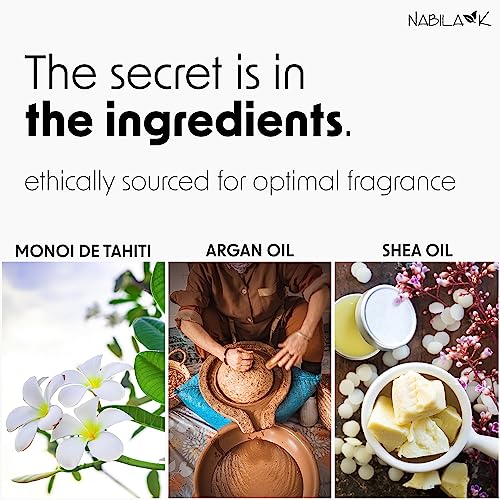 Nabila K Polynesian Monoi Tiare Roll-On Perfume Oil for Women | - Product Imagery
