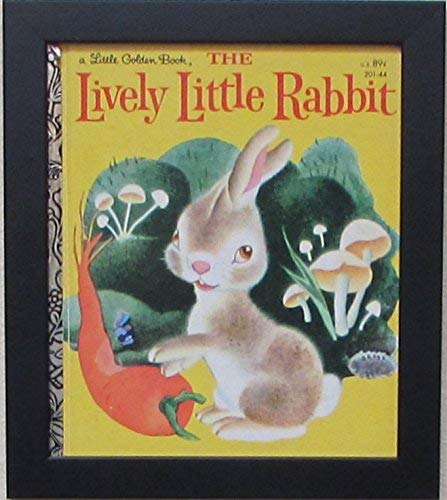 Little Golden Book Display Frame Black Wood Frame - Product Imagery
