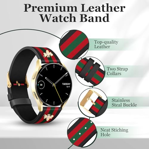 MOINSPIRE Designer Leather Bands with Charms Compatible with - Product Imagery
