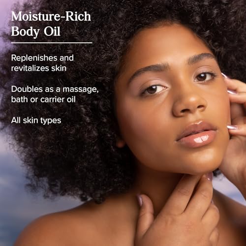 HERITAGE STORE Aura Glow Rose Body Oil, 8 fl oz - Product Imagery