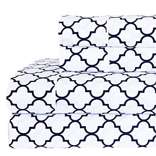 Royal Hotel Meridian Split Queen Sateen Sheets Set, Cotton - Product Imagery