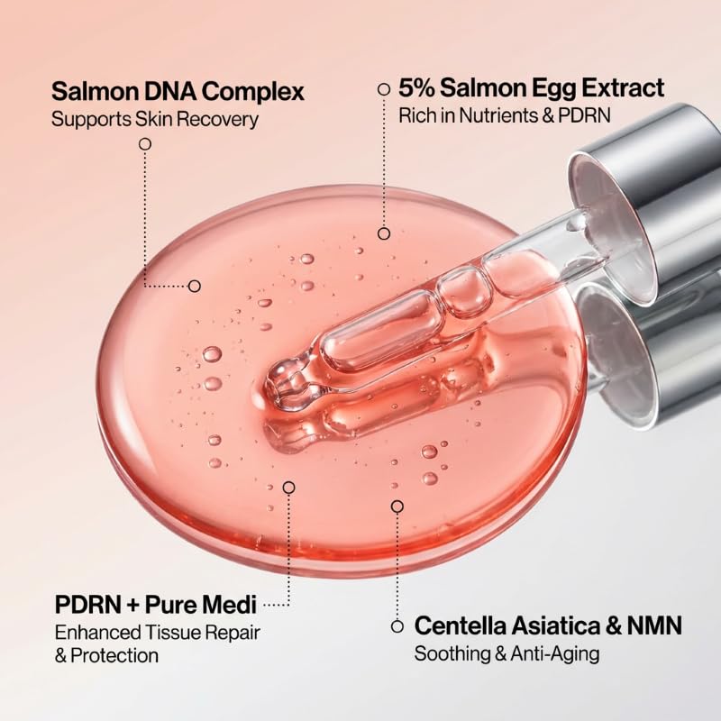 Licorne Salmon DNA Ampoule – PDRN Ampoule Serum with Centella - Product Imagery