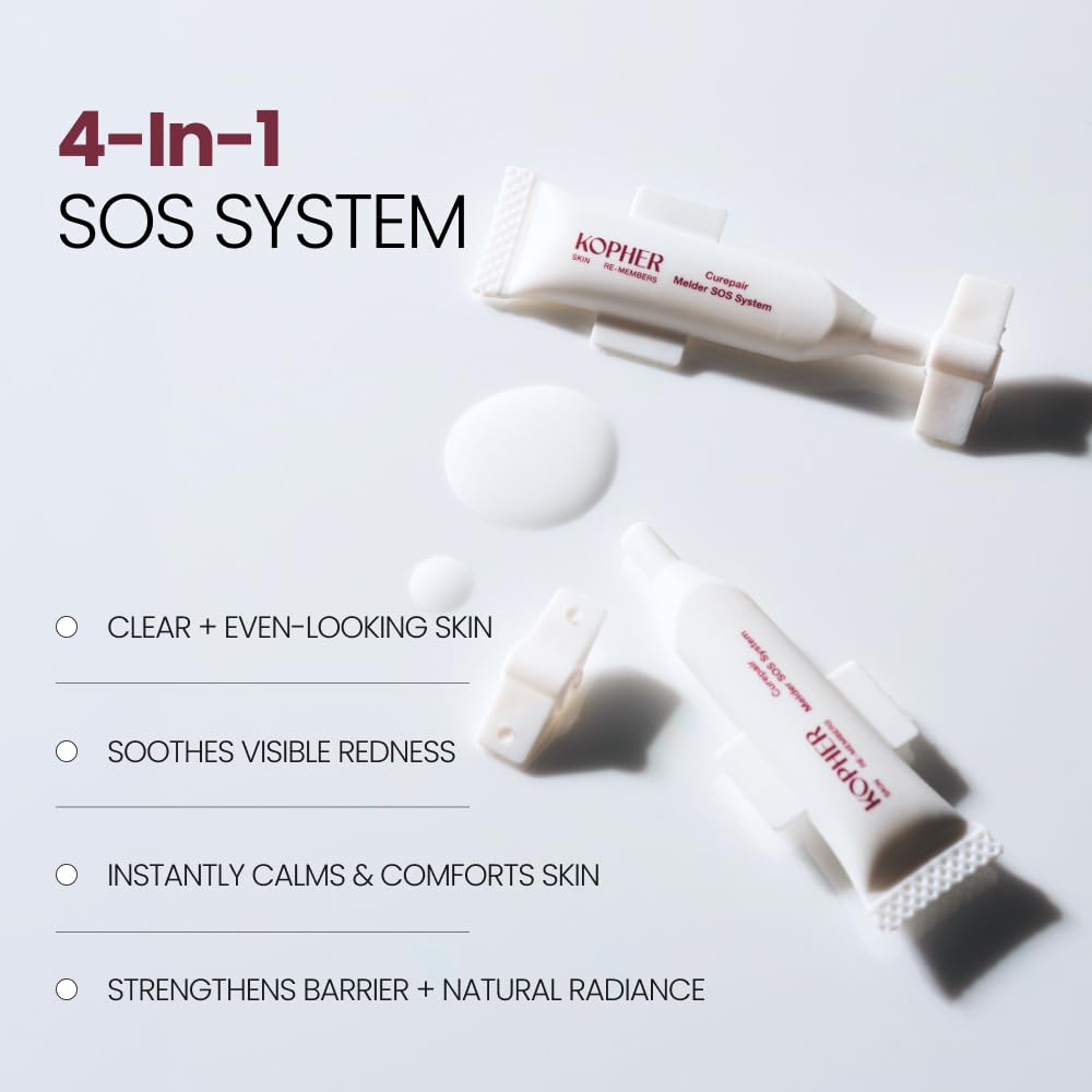 KOPHER Melder SOS Serum, Hydrating Facial Serum, 10-Growth - Kopher