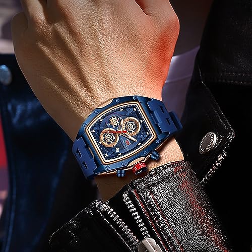MF MINI FOCUS Men Watches Unique Casual Wrist Watches - Product Imagery