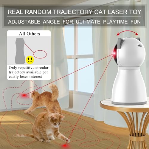 YVE LIFE Interactive Cat Toys Laser for Indoor Cats,Automatic - Product Imagery