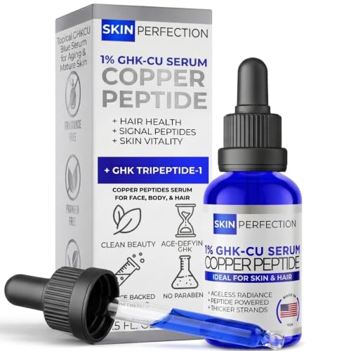 Skin Perfection 1% GHK - Cu Copper Peptide Serum for Face & Hai - Skin Perfection Official Product View 1