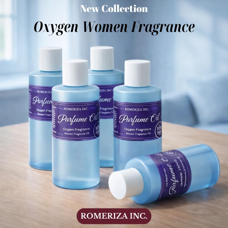 10 Fl Oz Oxygen Women Fragrance Oil Long-Lasting Scent - Product Imagery