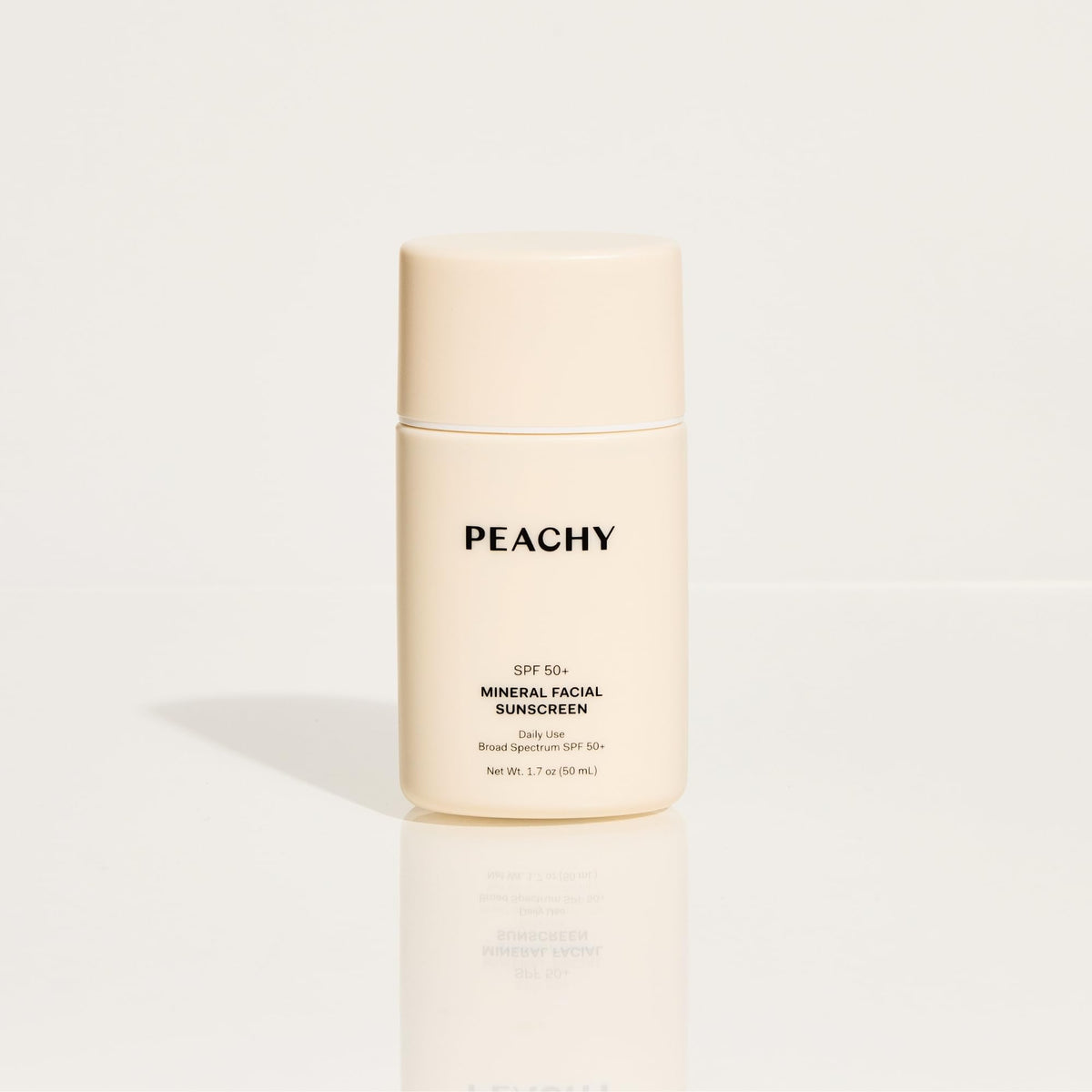 Peachy Mineral Facial Sunscreen SPF 50 - Peachy Official Imagery - 2