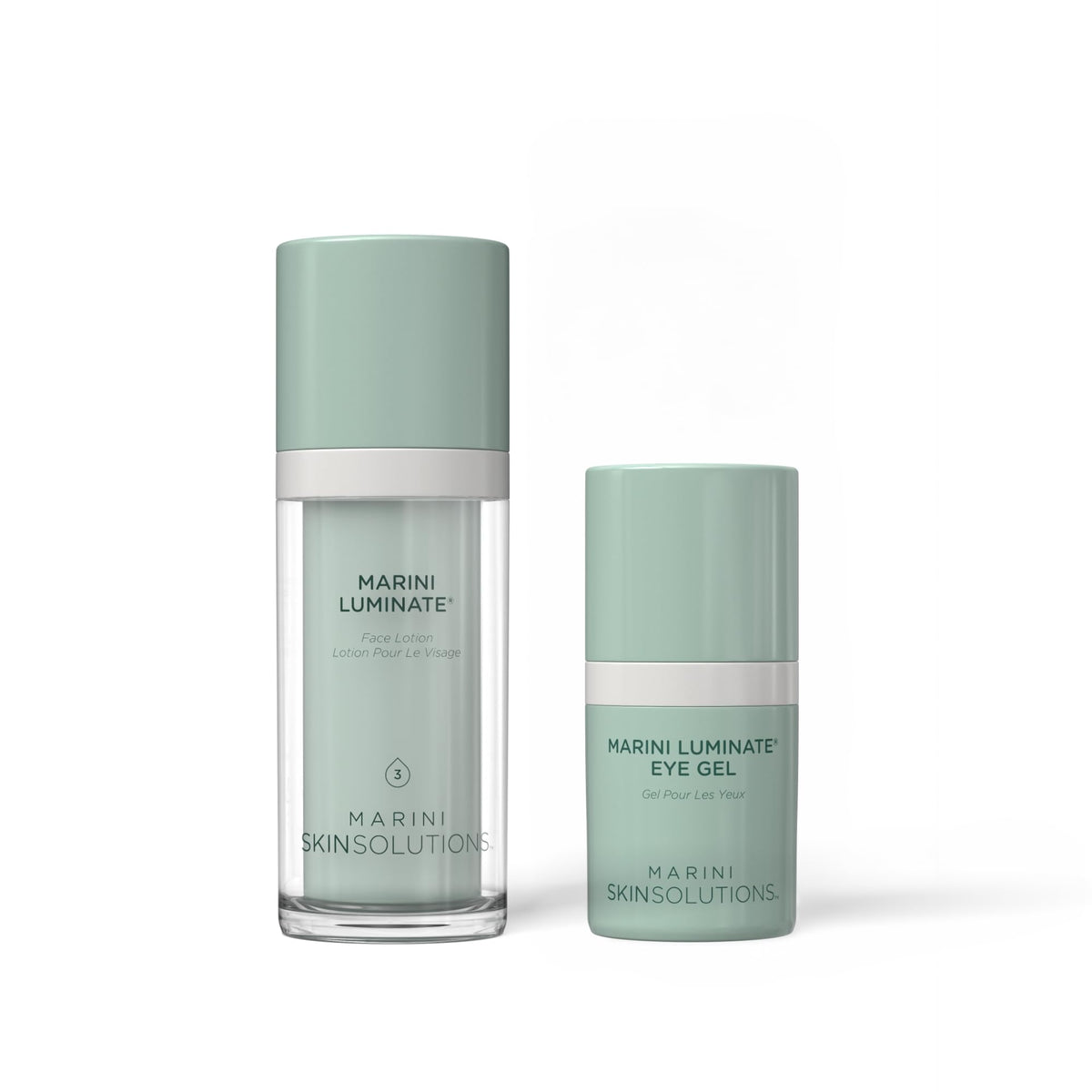 Marini SkinSolutions Luminate Face Lotion Eye Gel - Marini SkinSolutions Official Imagery - 2