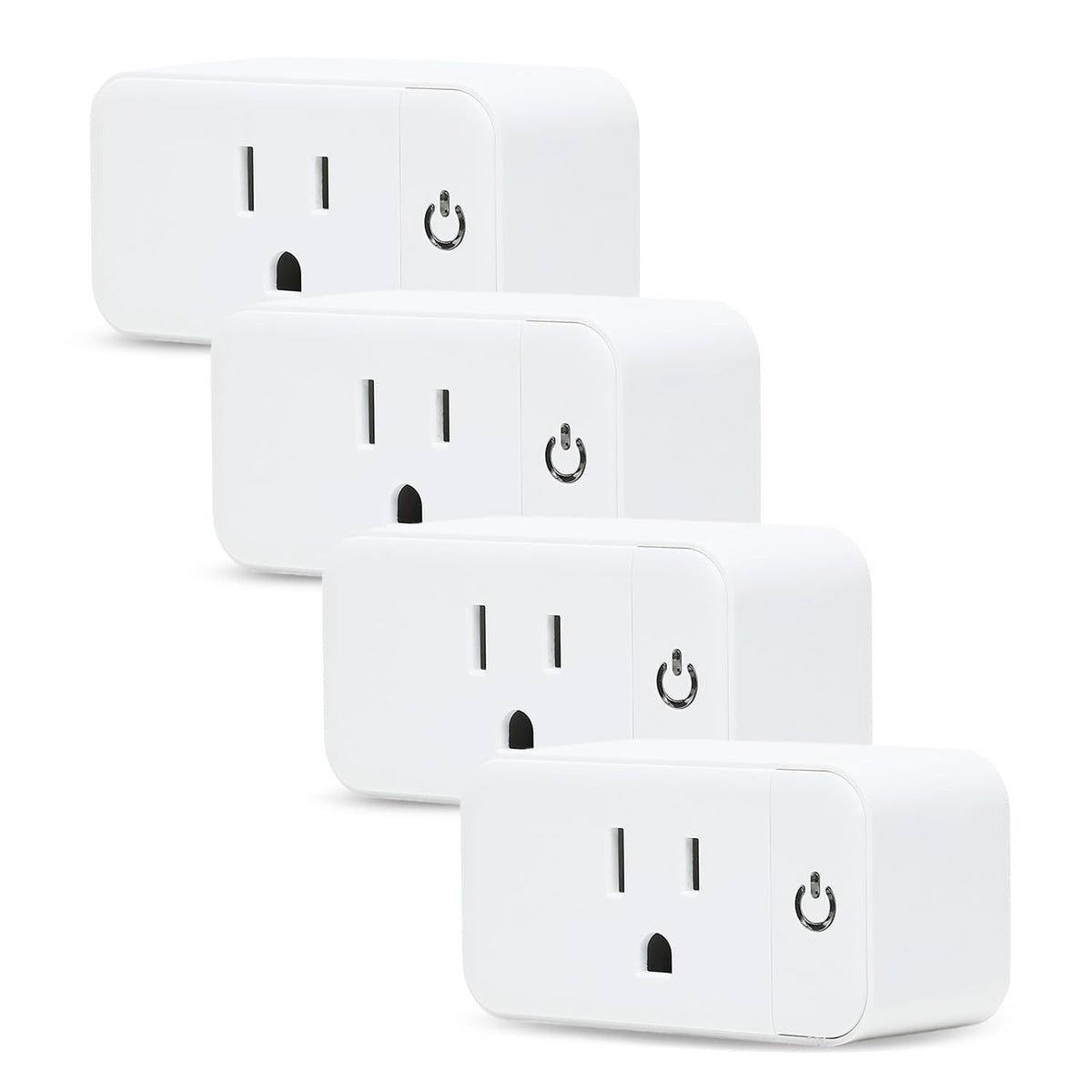 4 Pack Smart Home Wi Fi Plugs - Lunabode LED Official Imagery - 2